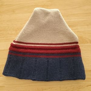 Wigwam Beanie Tan Red And Blue